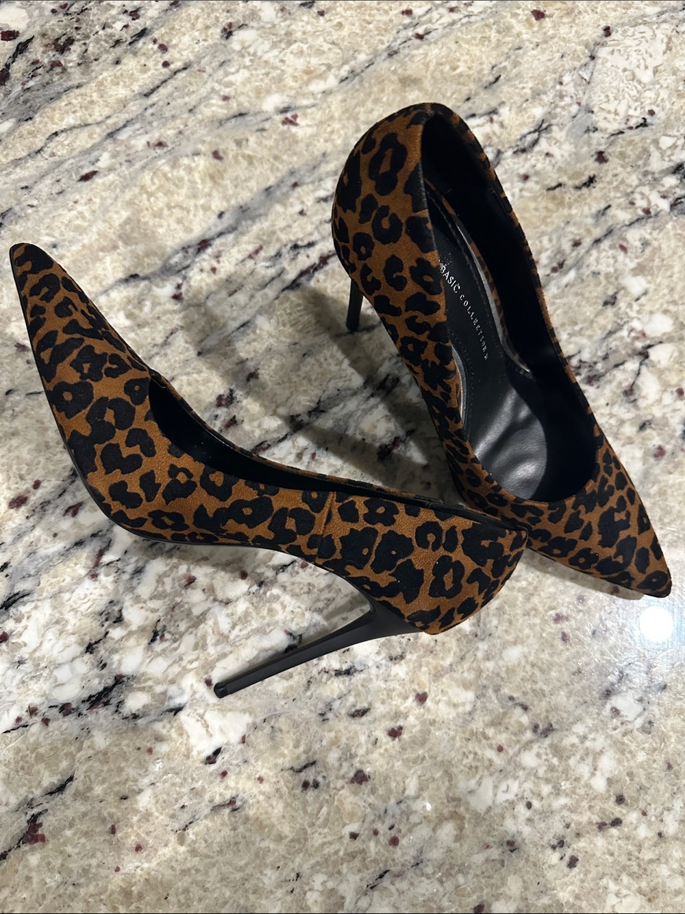 Zara leopard print pumps size 37